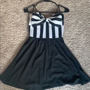 Strapless dress